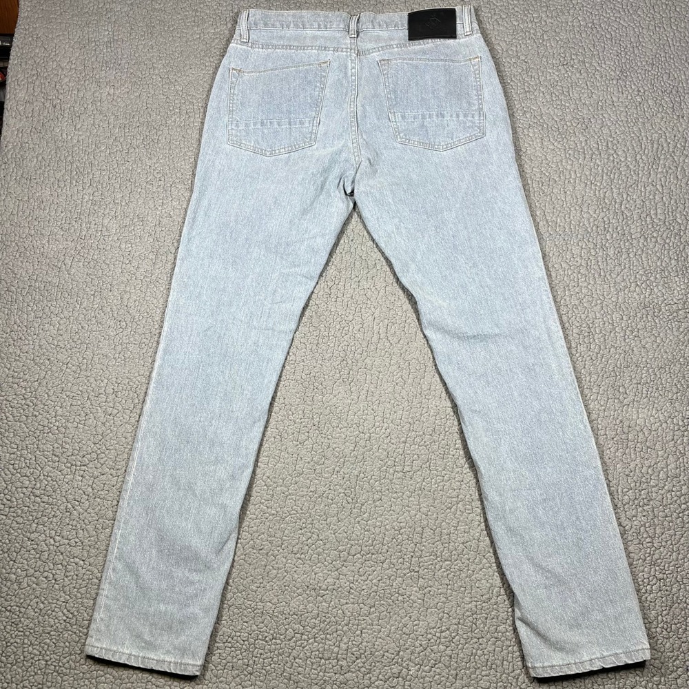 Roark Jeans HWY 133 Standard Slim Straight Mens 33x32 Light Wash RD208 Denim - Picture 3 of 14